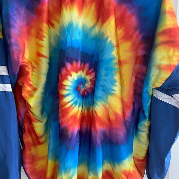 Rue 21 rainbow tie dye windbreaker - Picture 7 of 8